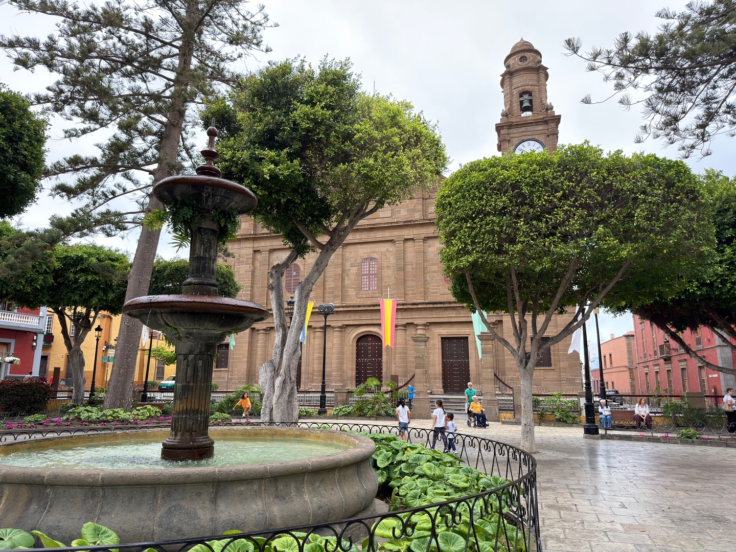 Gáldar: Plaza de Santiago